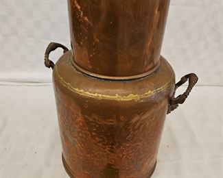Lot 1110 - Copper Can