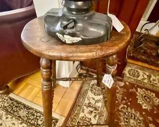 Sold   Antique tall stool 