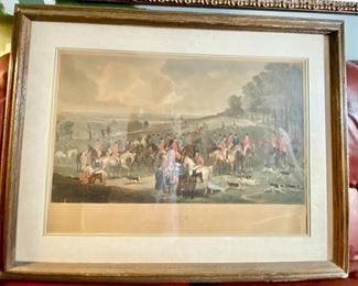 After Anson Martin in  Hunt English Sporting Print LARGE