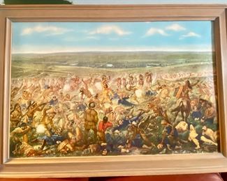 SOLD    The Bedale Hunt    32 1/2 " x 42"   Engrave by W Simmons     Custards Last Stand    $149. Anh Busch
