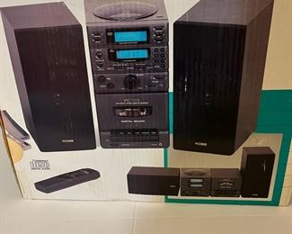 Koss Micro CD component stereo system NIB
