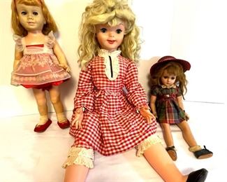 Chatty Cathy and more dolls