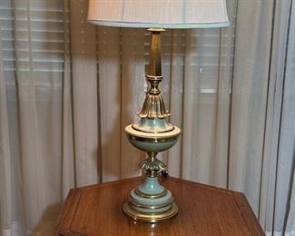 Vintage accent furniture and lamp