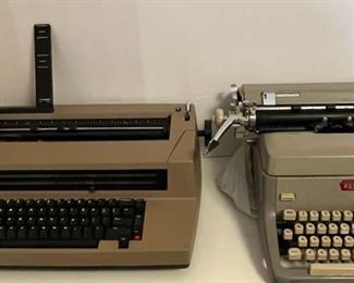 Vintage typewriters