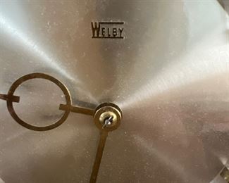 Welby Anniversary clock with glass dome