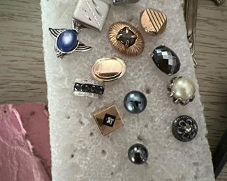 Men;s Vintage Tie Tacks