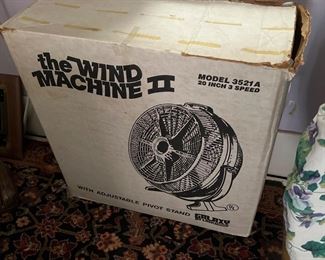 The wind Machine Fan