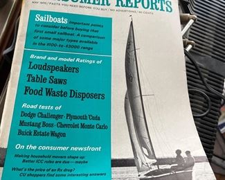 Vintage Consumer Reports