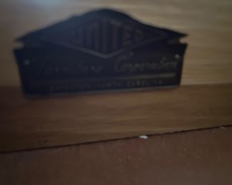 United Furniture Label