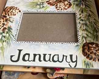 Monthly Picture Frames