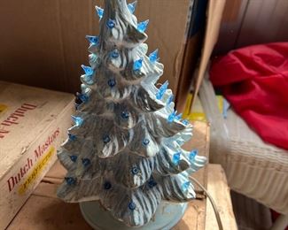 White Christmas Tree