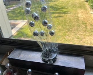 Chrome Ball Scupture