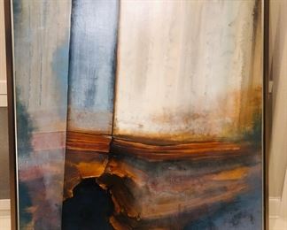 Canyon Land Painting by Robert Holman