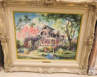 Marty Bell Painting with COA