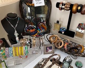 ZILLIONS of Bracelets Bangles & Cuffs ~~~Some Bakelite Too.