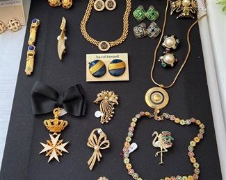 Scroll through for:
Amber Baltic
Turquoise and Coral 
BEN AMUN 
DABBY REID
Ciner
Les Bernard + Edouard Rambard bracelet