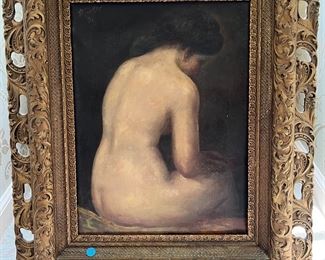 NUDE OIL signed.