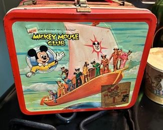 Mickey Mouse club lunch box 
