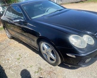 2003 MERCEDES BENZ CLK 500 (lost title)