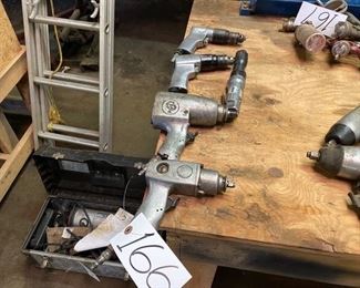 AIR IMPACT WRENCHES, DRILLS, RATCHET