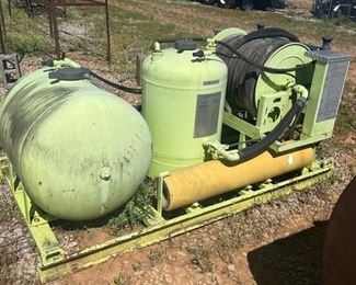 Twin-agent fire extinguishing system