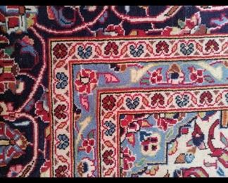 11'9" x 8'3" - VINTAGE PERSIAN CLASSIC KASHAN HAND KNOTTED RUG