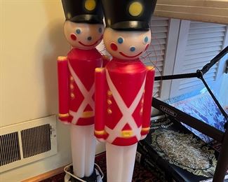 Toy soldier blow molds