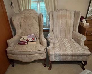 Upholstered armchairs