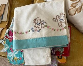 Vintage linens