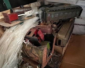 Lionel trains and track