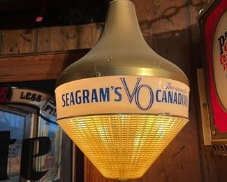 Seagram's revolving lamp