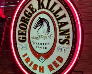 George Killian's Irish Red neon sign