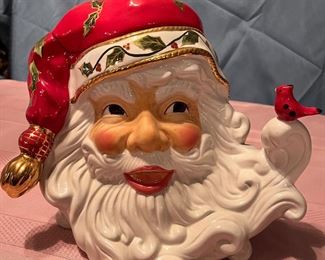 Radko Santa cookie jar