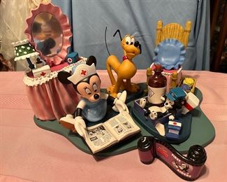 WDCC Pluto First Aiders and movie scroll