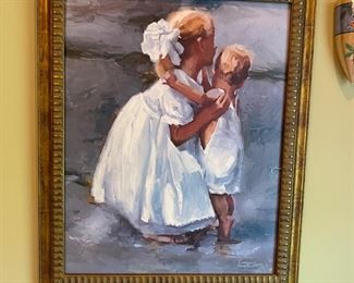 oil painting on canvas 