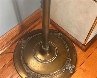 base of brass lamp 