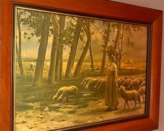 nice lithographic print 