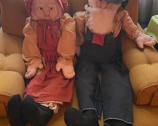 Handmade Grandma and Grandpa