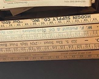 Advertising Yard Sticks