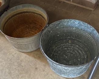 Galvanized Tubs