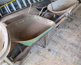 Assorted Wheelbarrows