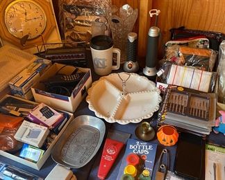 Numerous Decorative, Household and Usable Items in Boxes