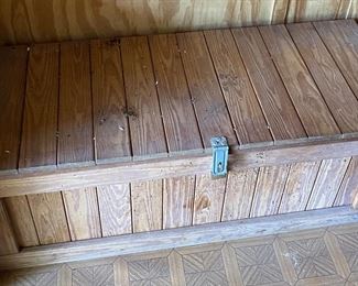 Wooden Storage Locker