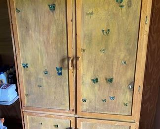 Wooden Storage Cabinet