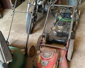 Assorted Push Mowers