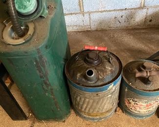 Galvanized Cans/Jerry Can