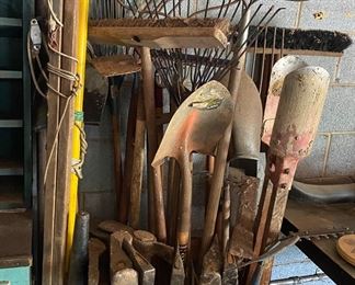 Assorted Yard Tools