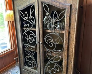 Wood & Iron Cabinet