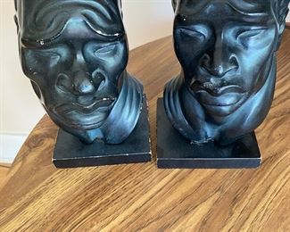 Mid Century Fred Press Head Busts