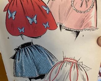 Vintage Sewing Apron Patterns